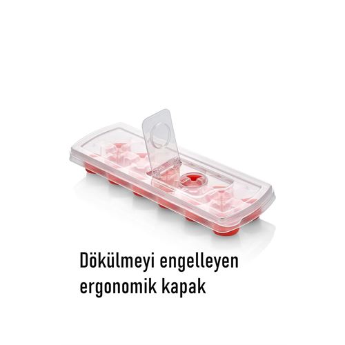 TransForMacion Bas-Bırak Kapaklı Silikon Buz Kalıbı 720630
