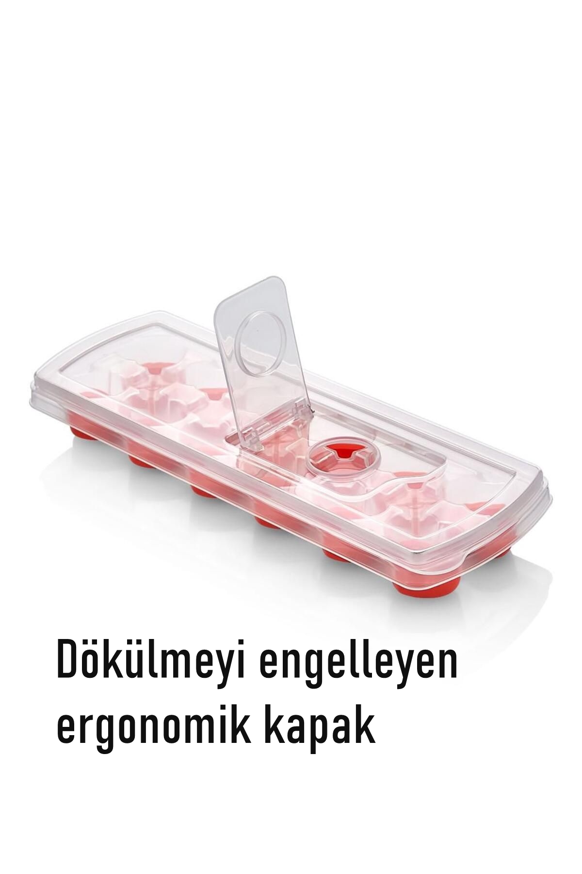 TransForMacion Bas-Bırak Kapaklı Silikon Buz Kalıbı 720630