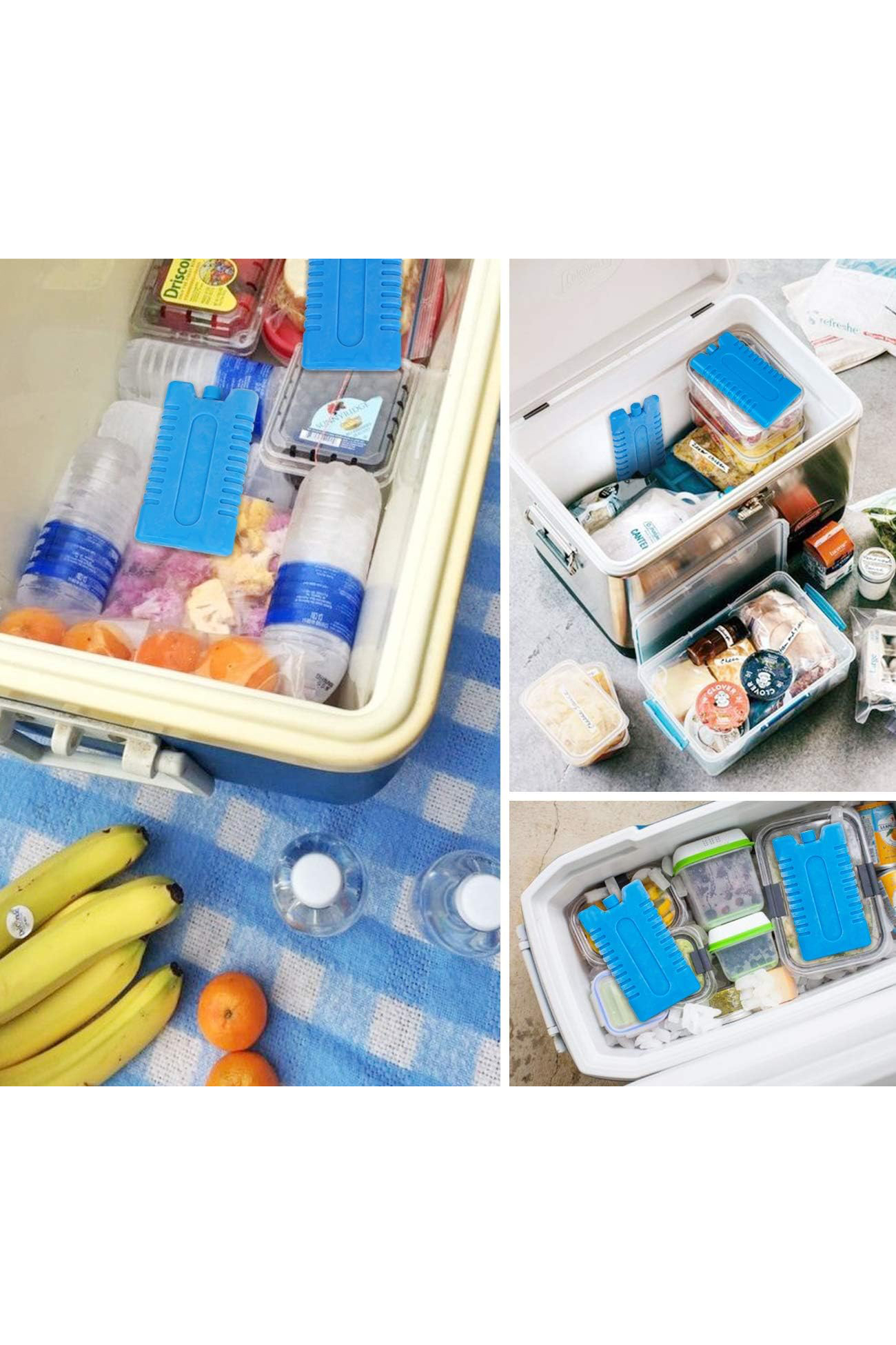 Buz Aküsü Buz Kasedi Soğutucu Kasedi Piknik Kamp Buz Aküsü 12'li 720632	