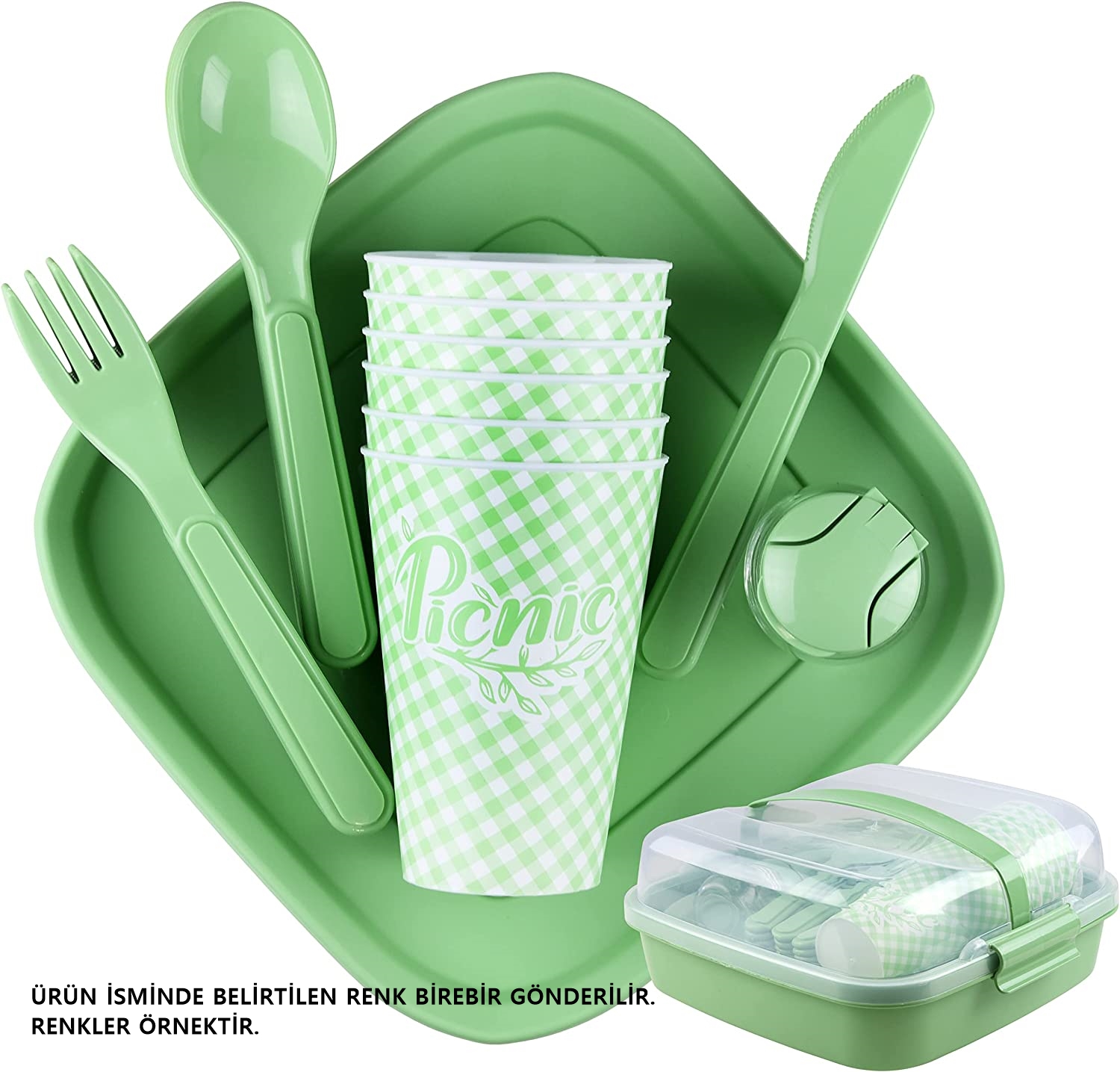 TransForMacion Piknik Seti 6 Kişilik 32 Parça LATTE 720637