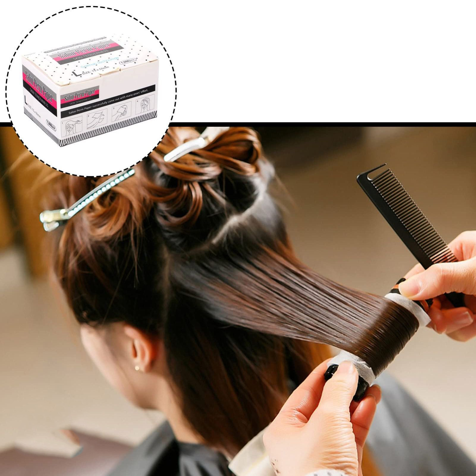 Perma Bigudi Kağıdı 1000 Adet 717250