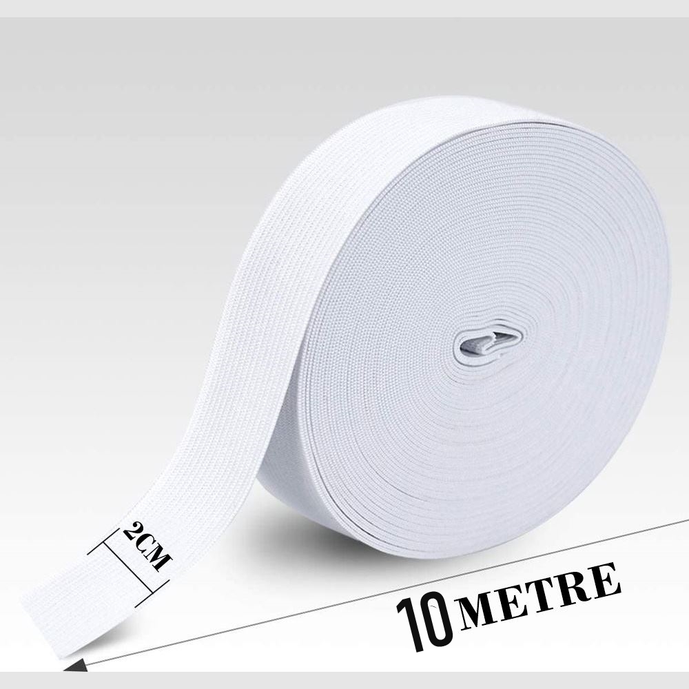 TransForMacion Yassı Bel Paça Giysi Lastiği 10 mt 2 cm 716723