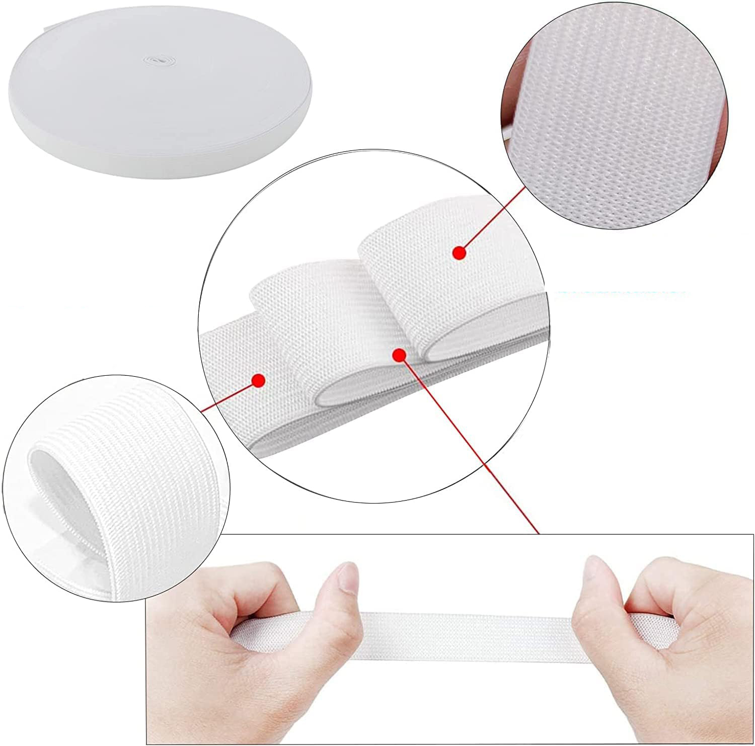 TransForMacion Yassı Bel Paça Giysi Lastiği 10 mt 2 cm 716723