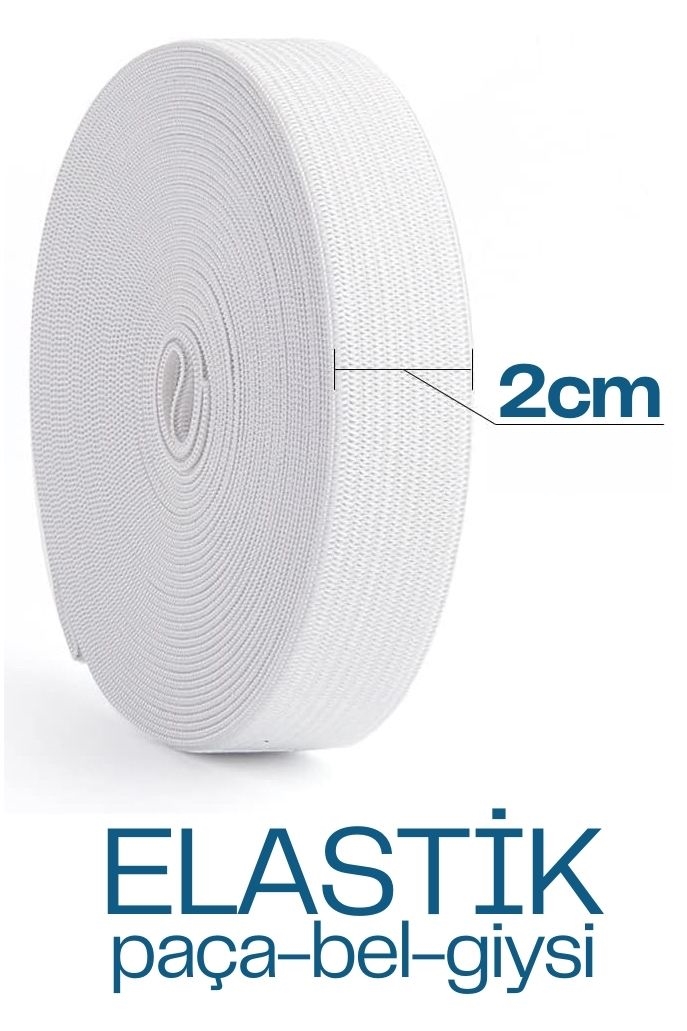 TransForMacion Yassı Bel Paça Giysi Lastiği 10 mt 2 cm 716723