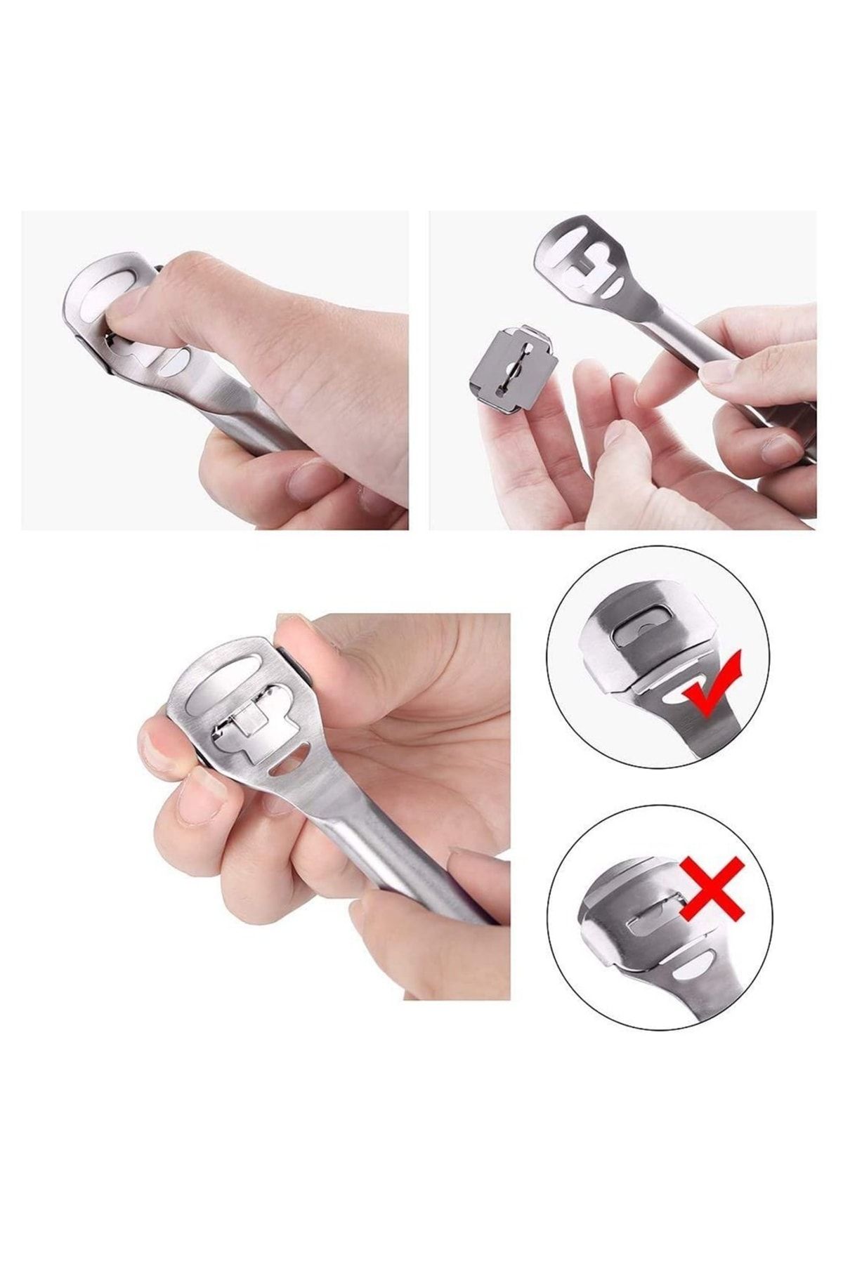 Ayak Taban Nasır Raspa Solingen Profesyonel 718220 