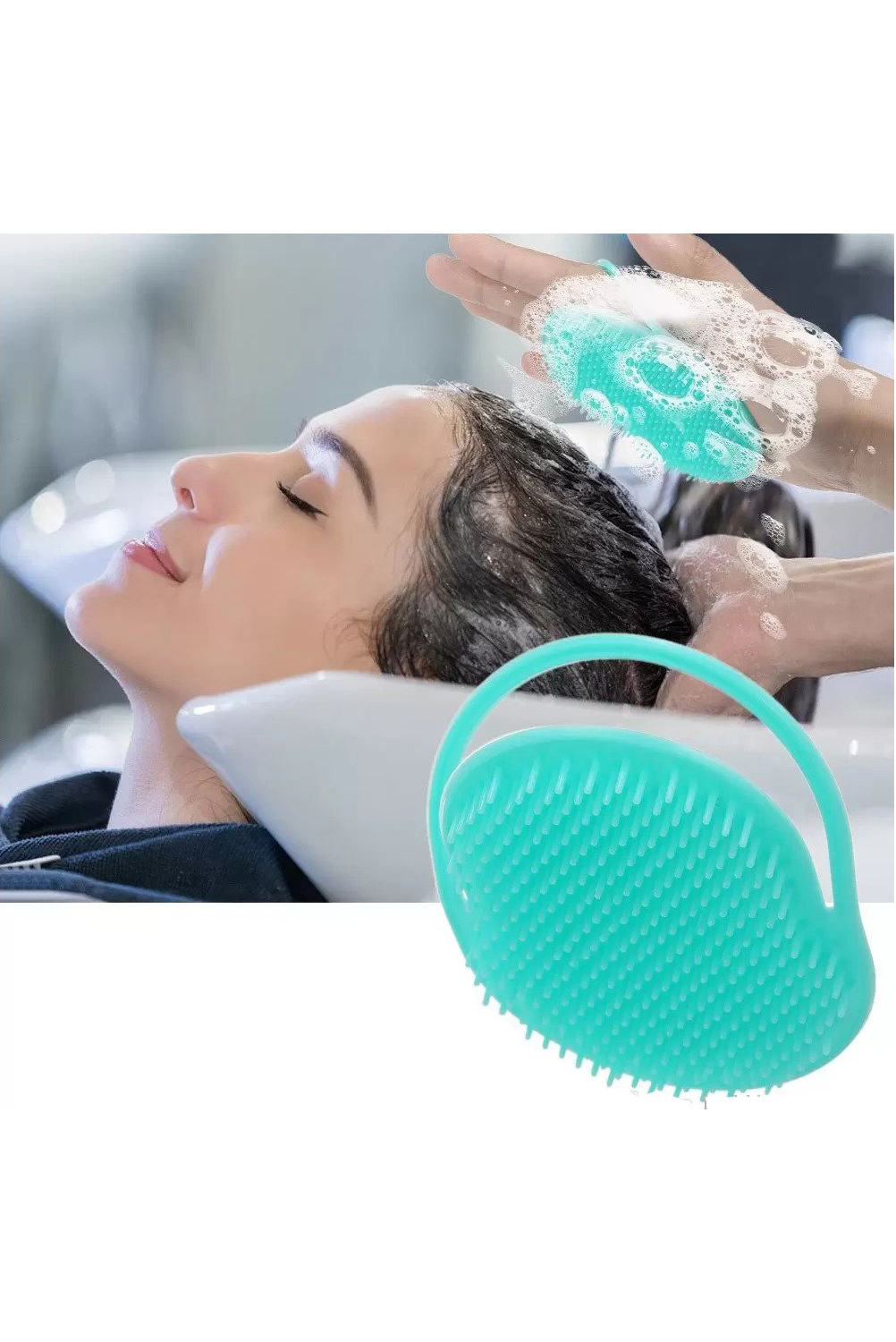 Saç Yıkama Tarağı Avuçiçi  Belgiqa Design 716298