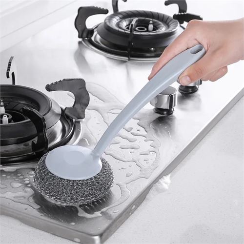 TransForMacion Çelik Tel Bulaşık Teli Ergonomik 10 Yedekli M.Janssens Design 720677