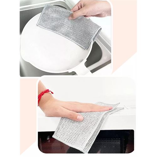 TransForMacion Elyaflı Bulaşık ve Temizlik Bezi 4 ADET 720679