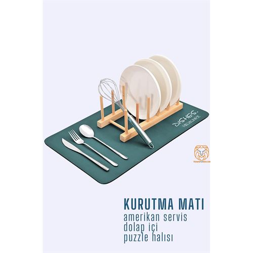 TransForMacion Bulaşık Durulama Kurutma Matı Süzücü Emici D.Reohouri Design 720685