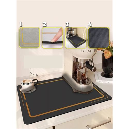 TransForMacion Bulaşık Durulama Kurutma Matı Süzücü Emici D.Reohouri Design 720686	