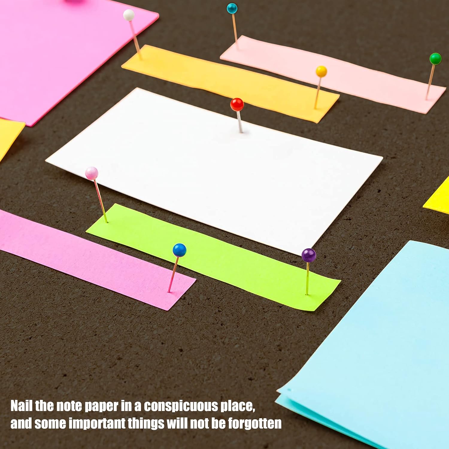 TransForMacion Renkli Başlı Toplu İğne 40 Adet 716077