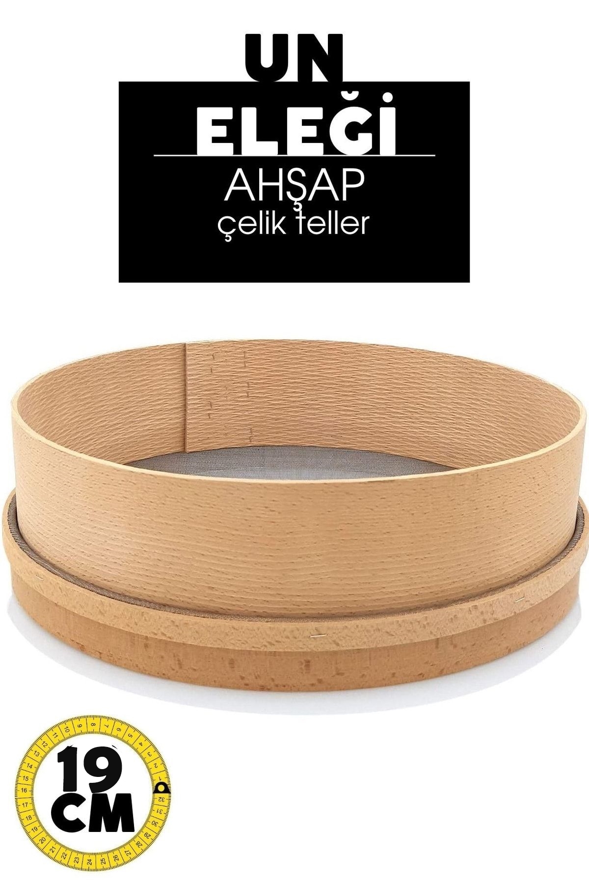 Ahşap Un Eleği 19 CM 715122