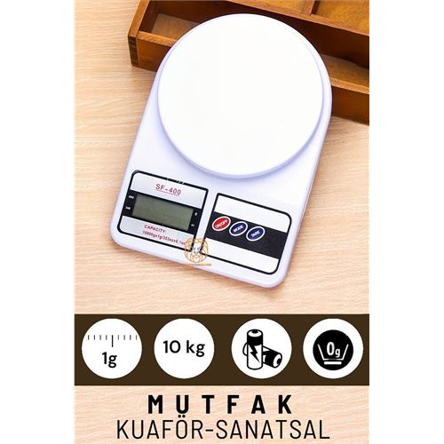 TransForMacion Hassas Mutfak Terazisi Kuaför Terazisi 10 Kg 720704