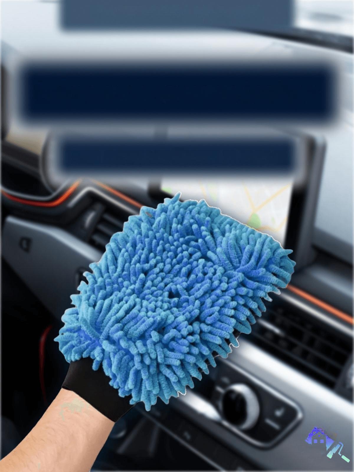 Oto Yıkama Eldiveni Jant Torpido Temizlik Eldiveni Microfiber 720706 