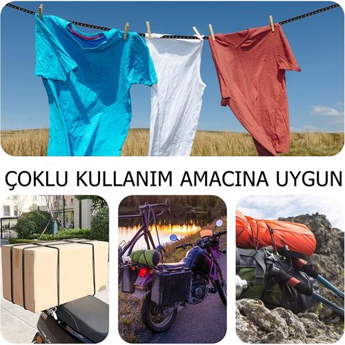 TransForMacion Bagaj Lastiği 6 Kancalı Ahtapot Model 425490