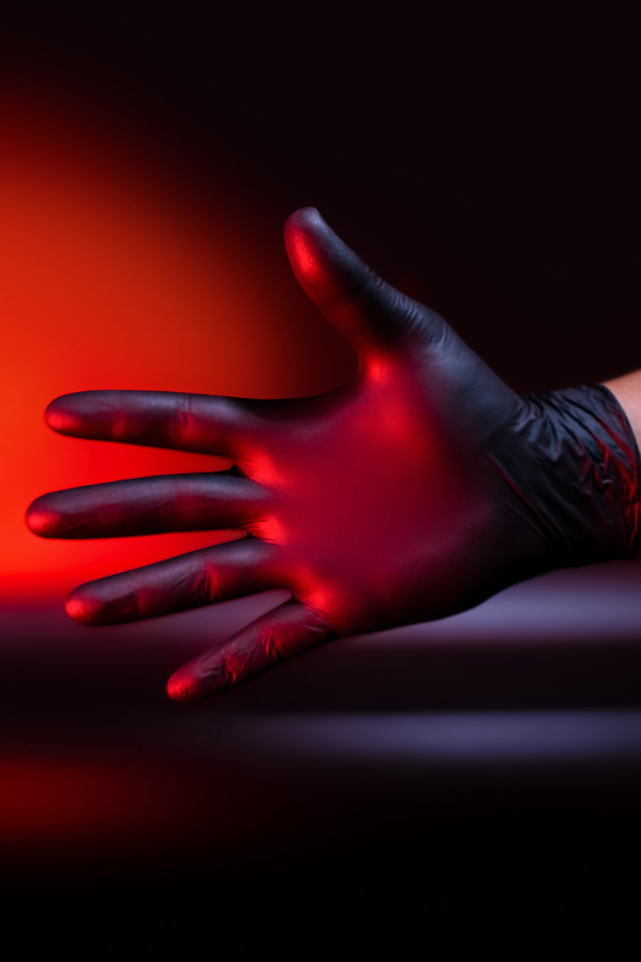 TransForMacion Kuaför Eldiven Güzellik Salonu Berber Dövme Eldiveni LARGE SİYAH 100 ADET 720725