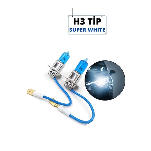 TransForMacion H3 Tip Beyaz Işık Far Ampül Seti 422711 