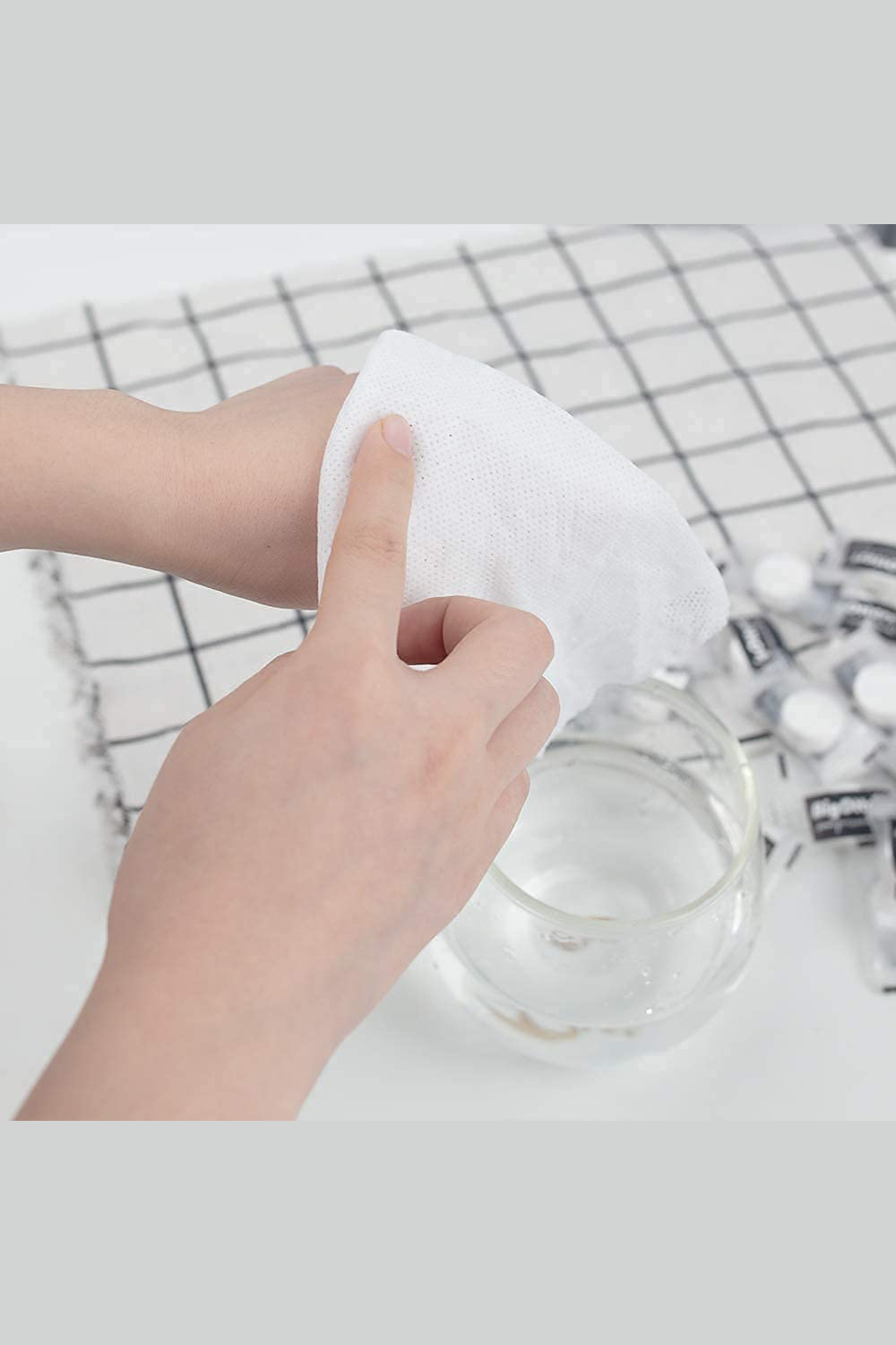 TransForMacion Sıkıştırılmış Seyahat Çanta Mendili 20x18 cm 720734