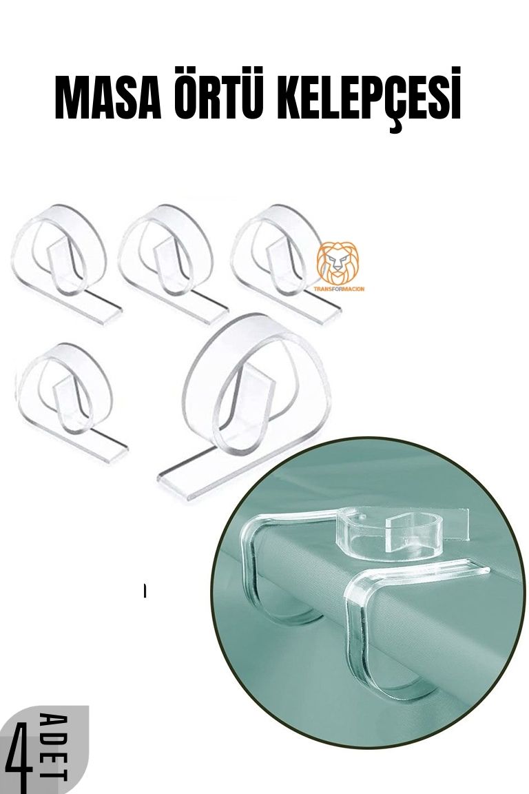 TransForMacion Masa Örtüsü Kelepçesi Örtü Mandalı 720735