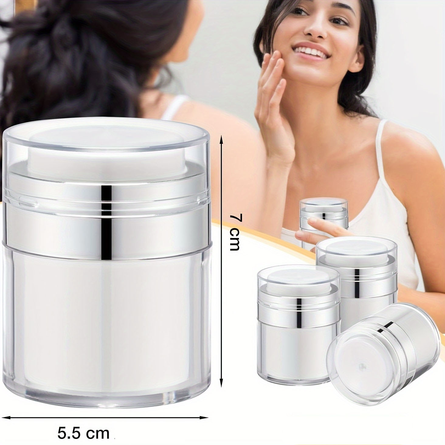 TransForMacion Vakumlu Krem Şişesi Tekrar Doldurulabilir 720331 	