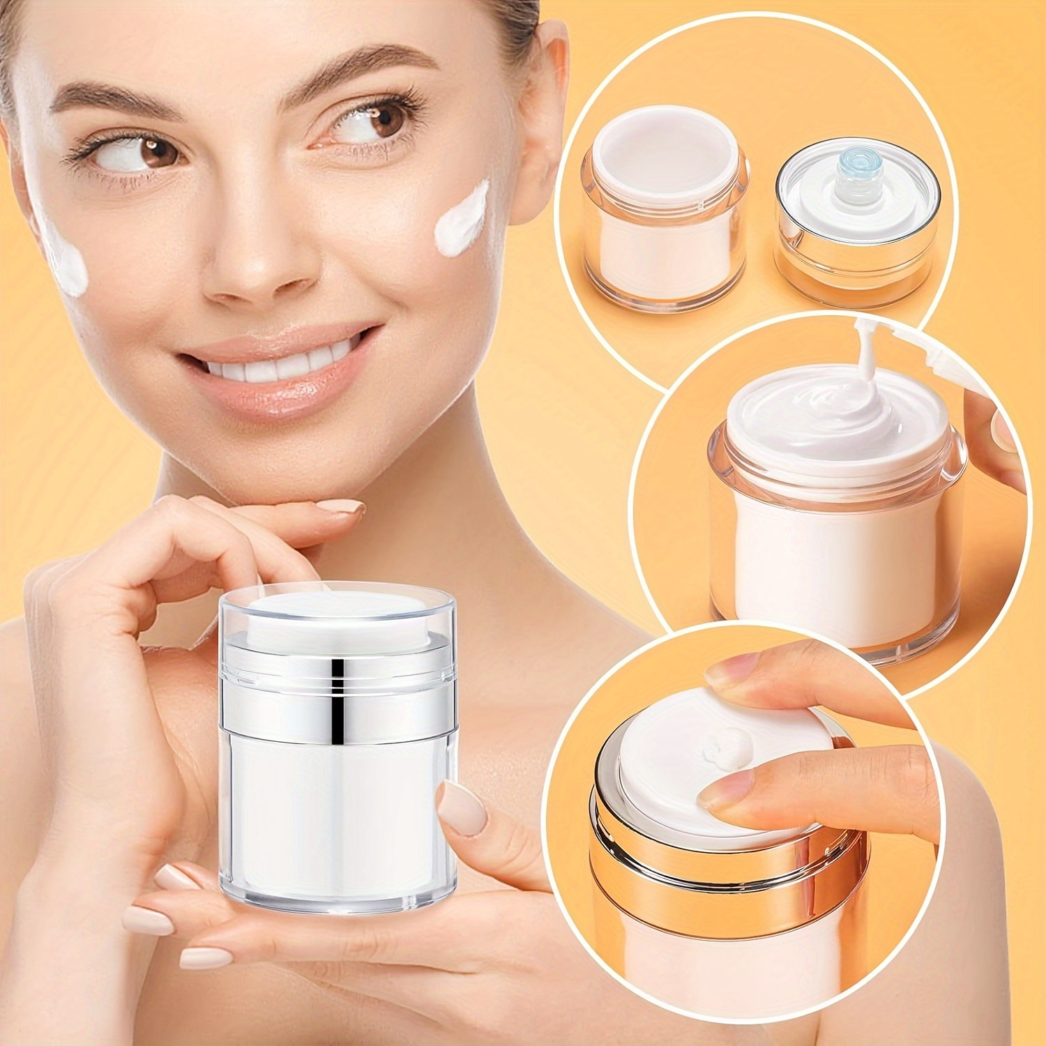 TransForMacion Vakumlu Krem Şişesi Tekrar Doldurulabilir 720331 	