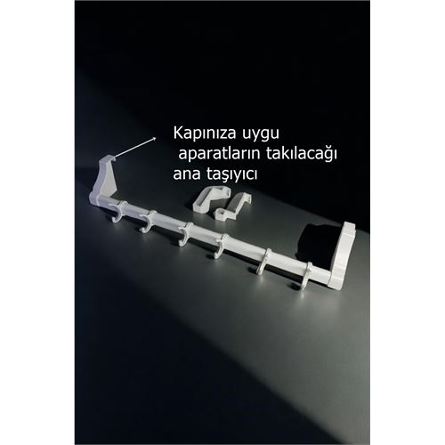 TransForMacion Kapı Arkası Askı 12 Kancalı Tüm Kapılara Uyumluluk 720750