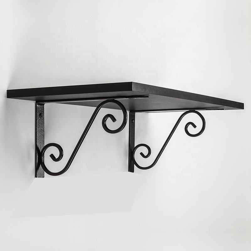 Ferforje  L Raf Altı Raf Ayağı 15.5X11.5 cm 2 Adet 714847