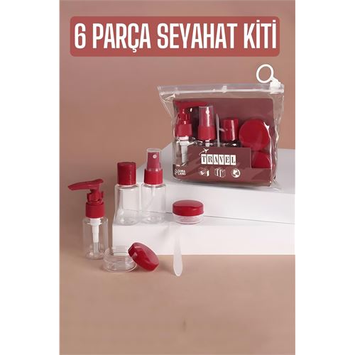 TransForMacion Seyahat Kiti Boş Şişe Seyahat Seti 6 Parça 720753 