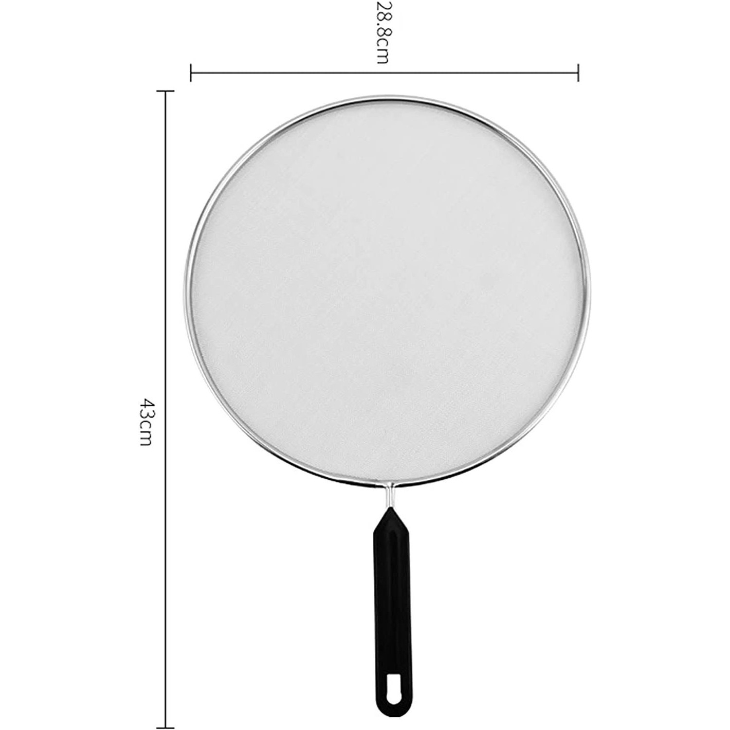 Flou Kızartma Yağ Sıçratmaz ve Un Eleği 717809