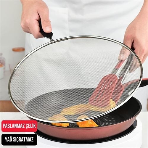 Flou Kızartma Yağ Sıçratmaz ve Un Eleği 717809