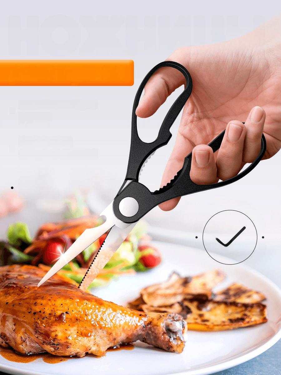 Tavuk Makası Çelik Mutfak Makası Açacak Kıracak Kesici Özelik 720766