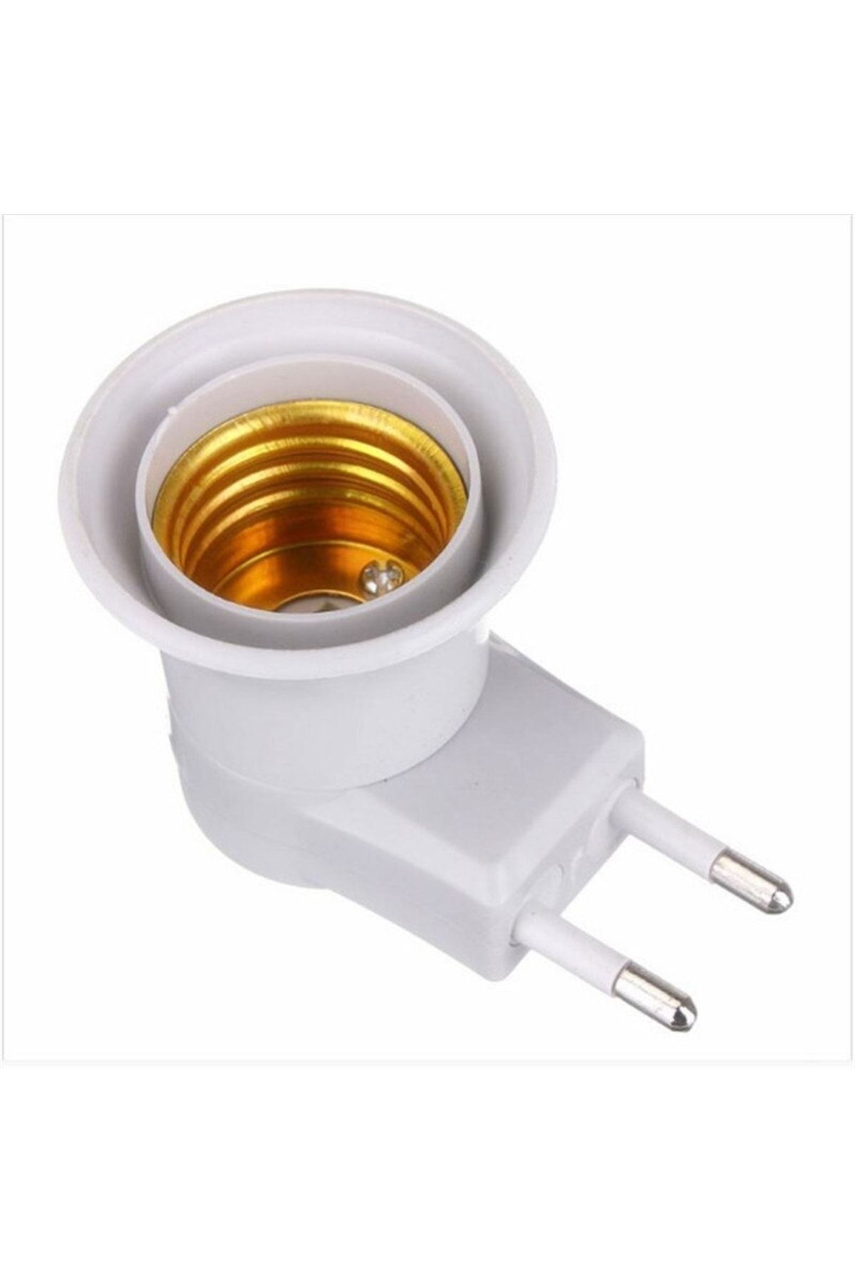 TransForMacion Gece Lamba Ampül Adaptörü Aç/Kapa Anahtarlı E27 Standart Ampul Duyu 720768 