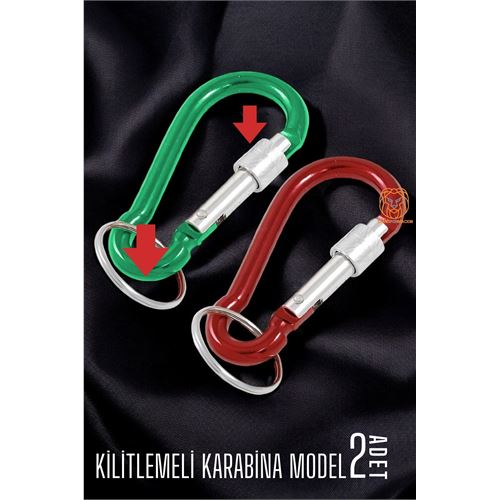TransForMacion Karabina Model Kilitli Anahtarlık 2 ADET 720772