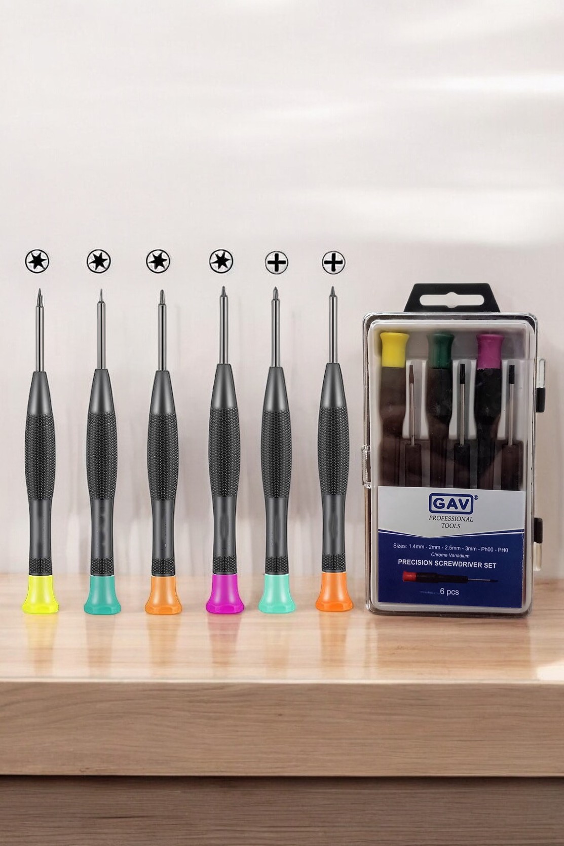 Saat Telefon Tamir Tork Tornavida Seti 6'lı 715452