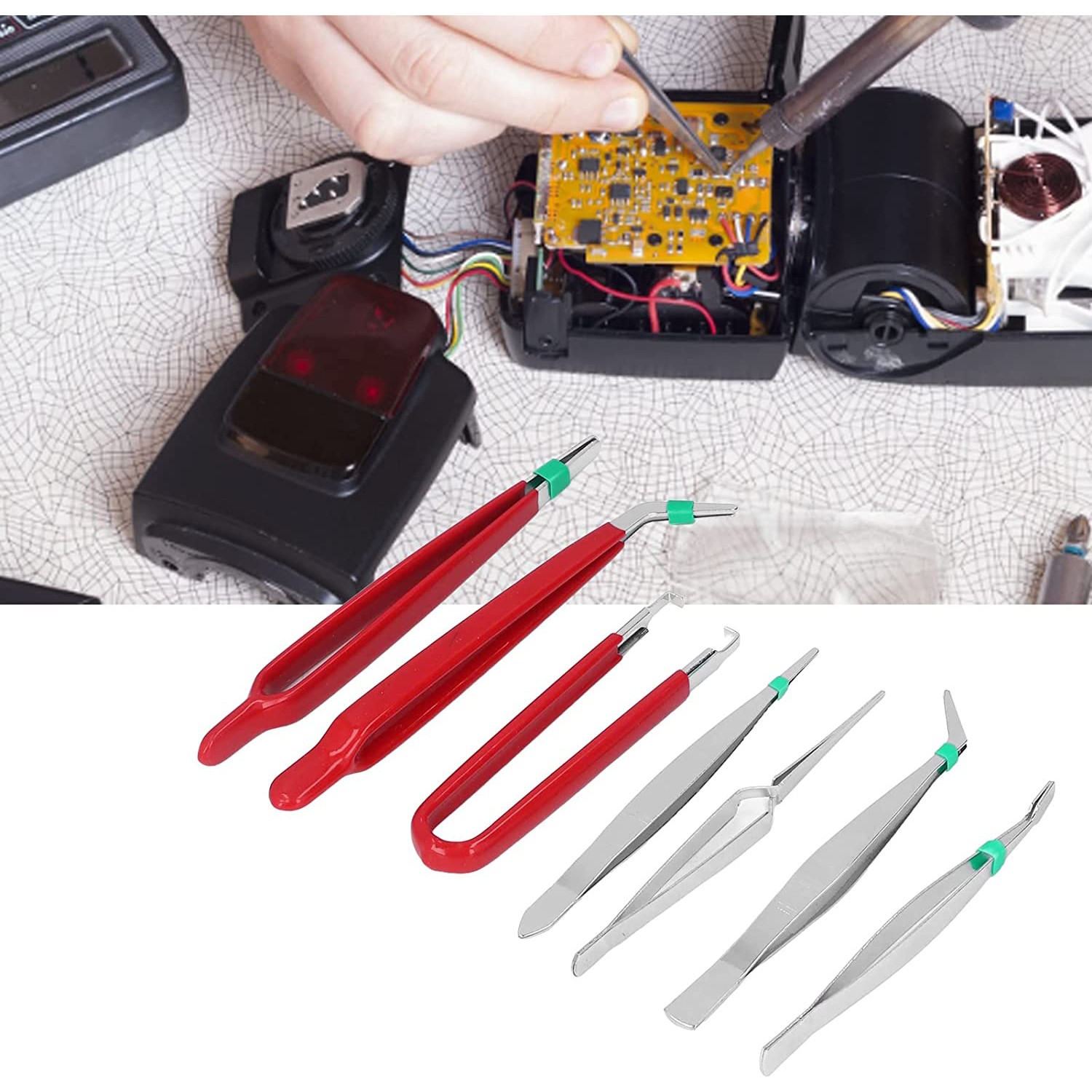 Cımbız Seti 7 Parça Elektornikçi Cımbız Seti 715490