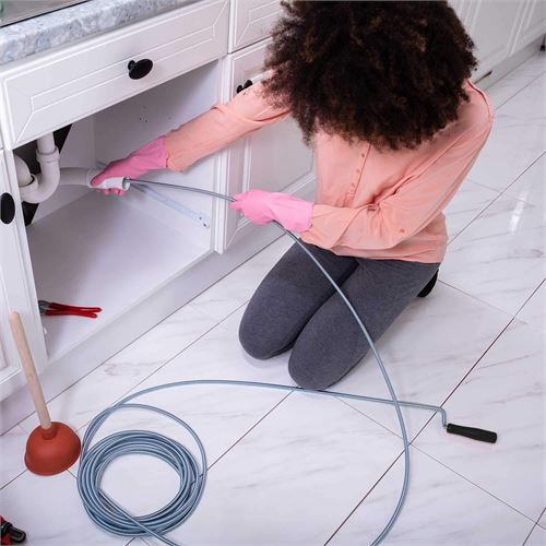 TransForMacion Profesyonel Kanal Açma Sprali  Kanal Gider Tıkanık Açıcı 5 mt 715264