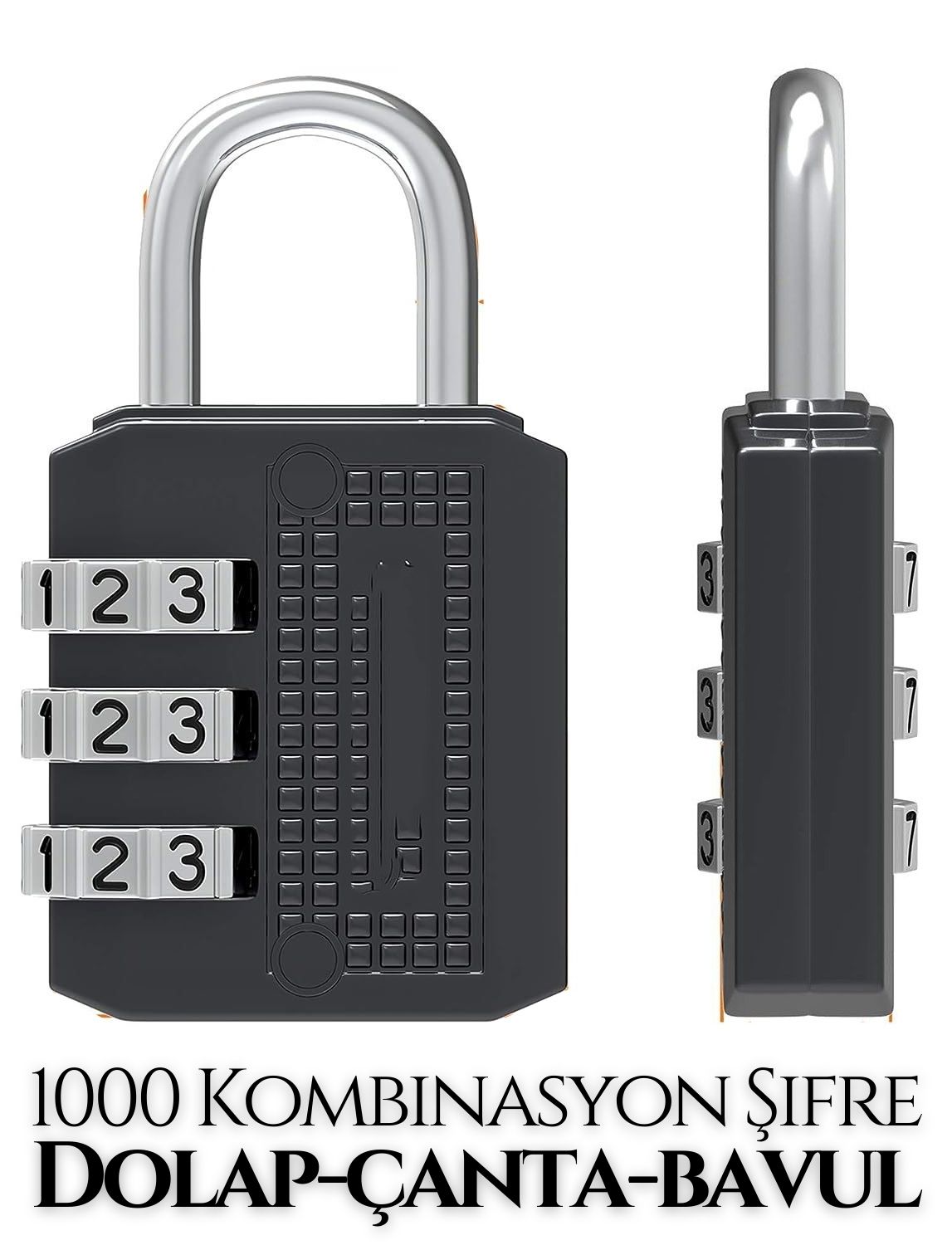 ModaCar Şifreli 35mm Medium Dolap Çanta Bavul Kilidi 