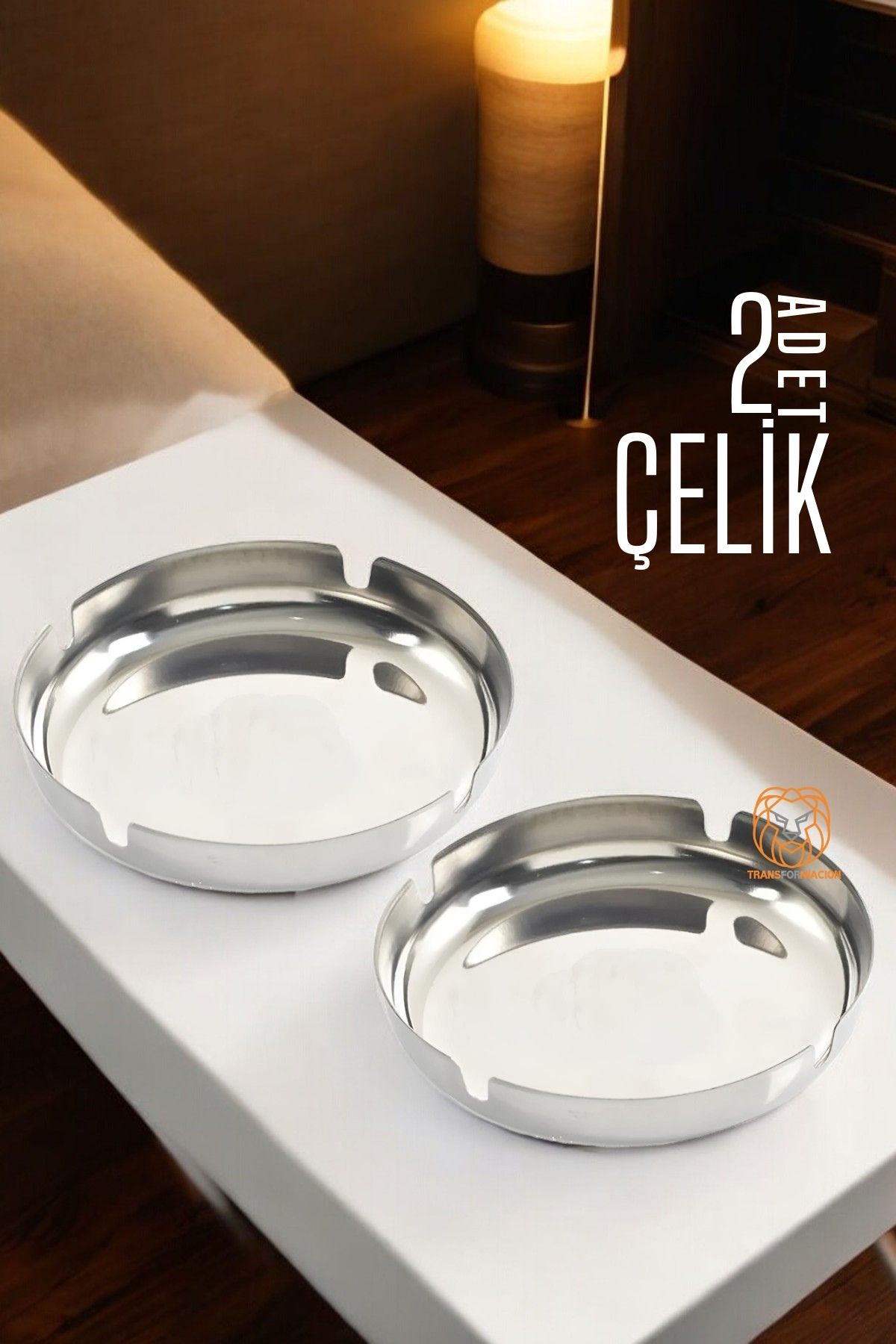 2 Lİ Set Çelik Küllük Veilleux Design