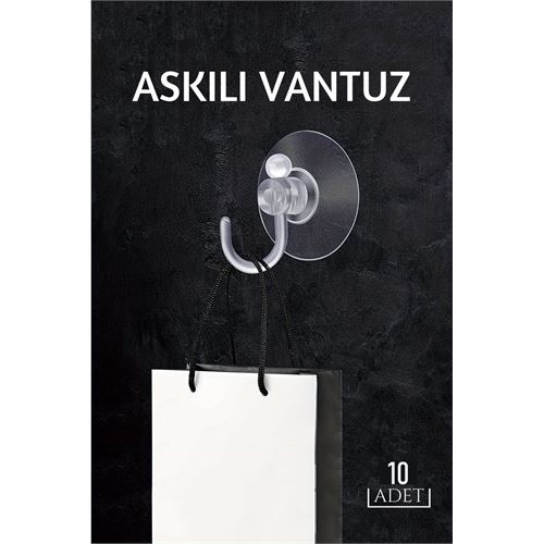 ModaCar Askılı Vantuz 10 ADET 