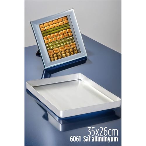 Modacar Baklava Tepsisi Alüminyum 35x26 cm 