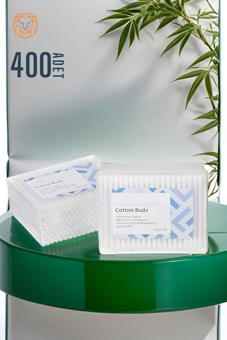 ModaCar Pamuk Kulak Çubuğu 2 PAKET 400 ADET 