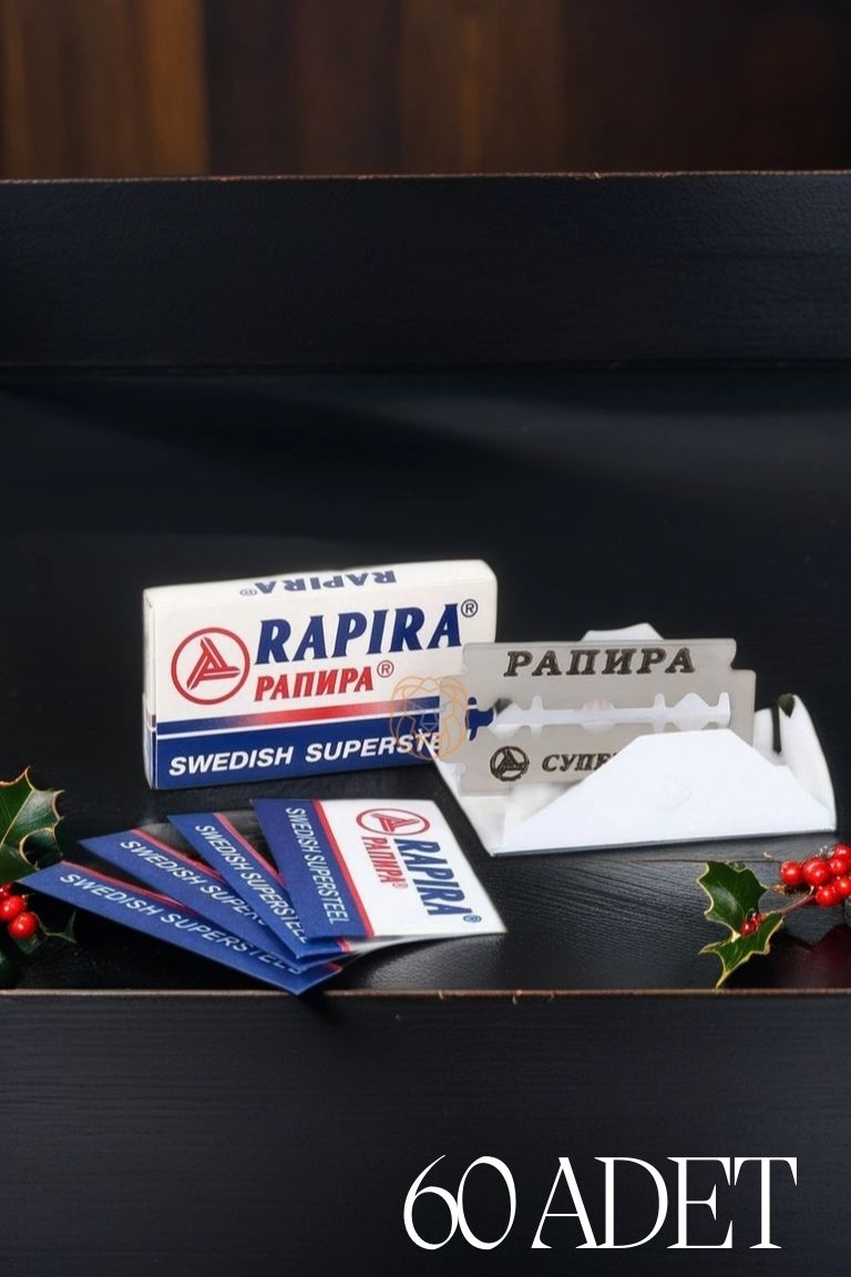 Rapira 60 Adet Yaprak Tıraş Jileti 