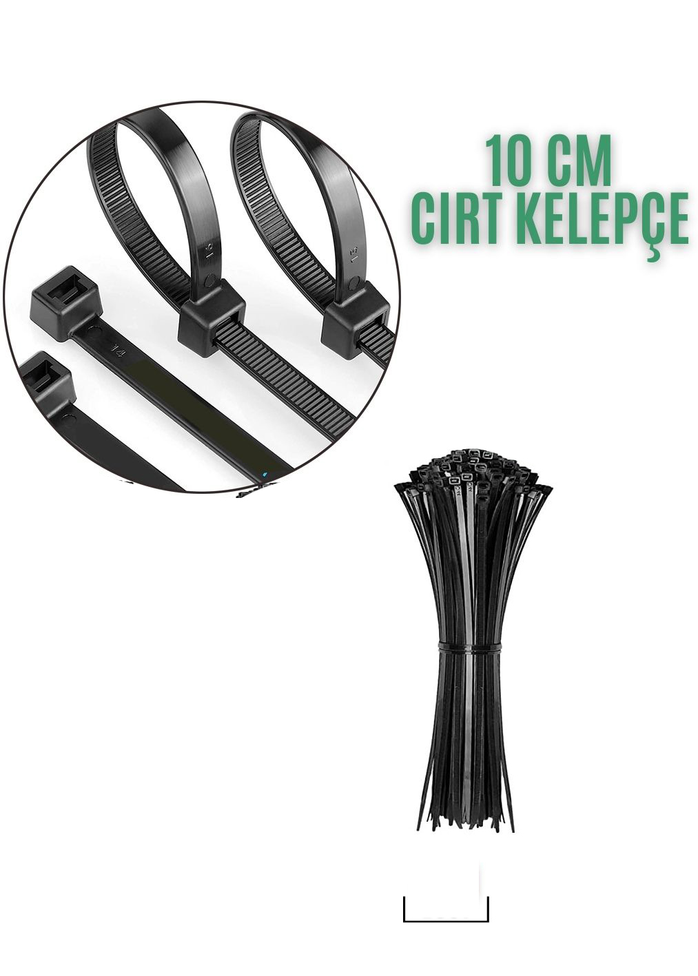 ModaCar Cırt Kelepçe 10 Cm 100 lü Paket 