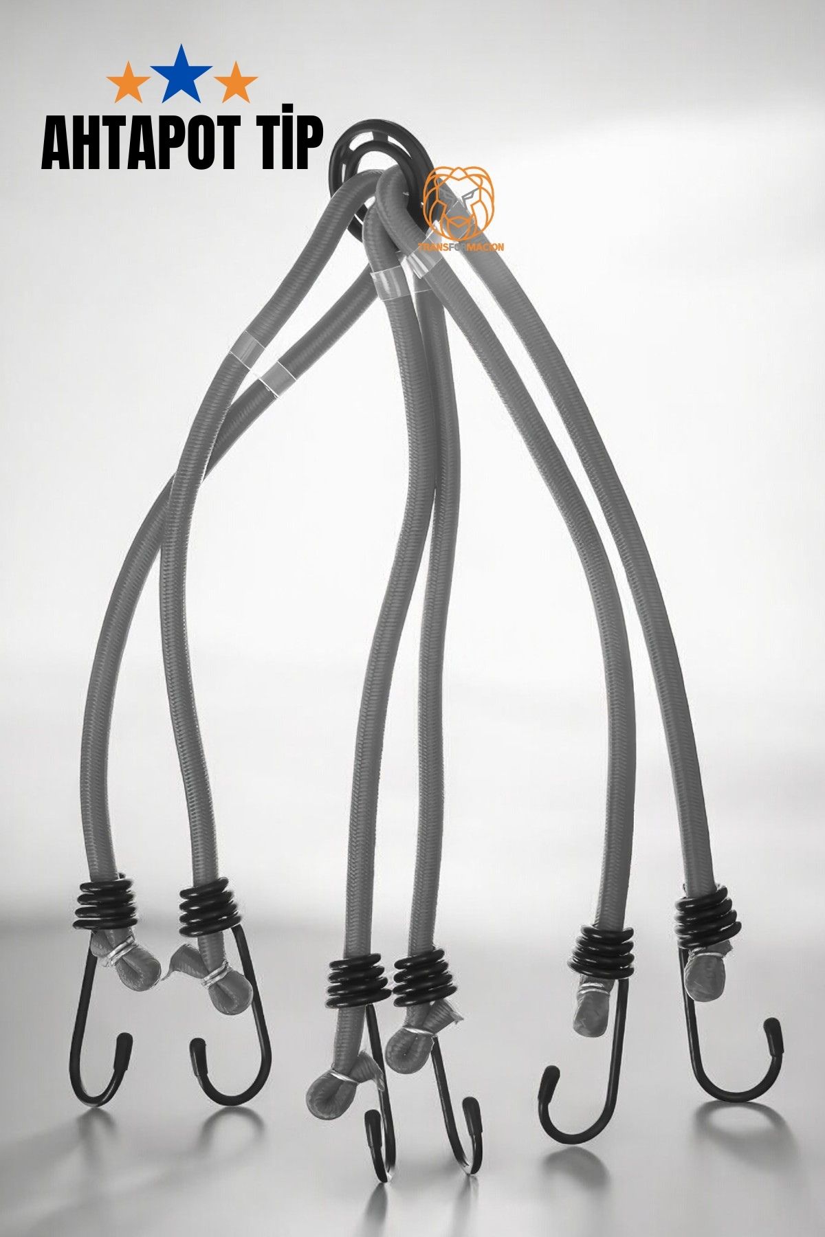 ModaCar Bagaj Lastiği 6 Kancalı Ahtapot Model 