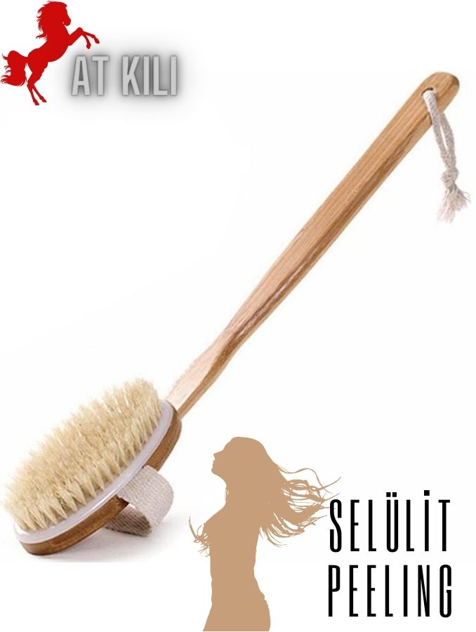 ModaCar At Kılı Kuru Islak Selülit Peeling Fırçası 
