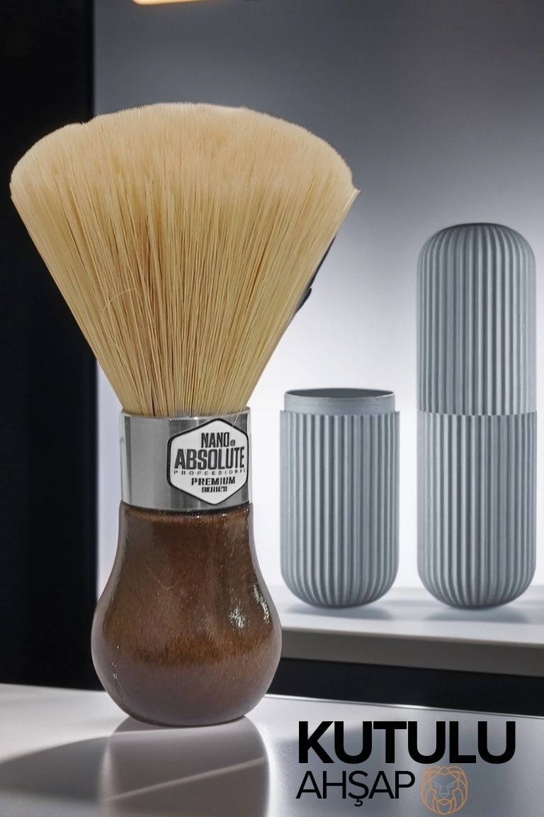 Iglesias Kutulu El Yapımı Tıraş Fırçası 