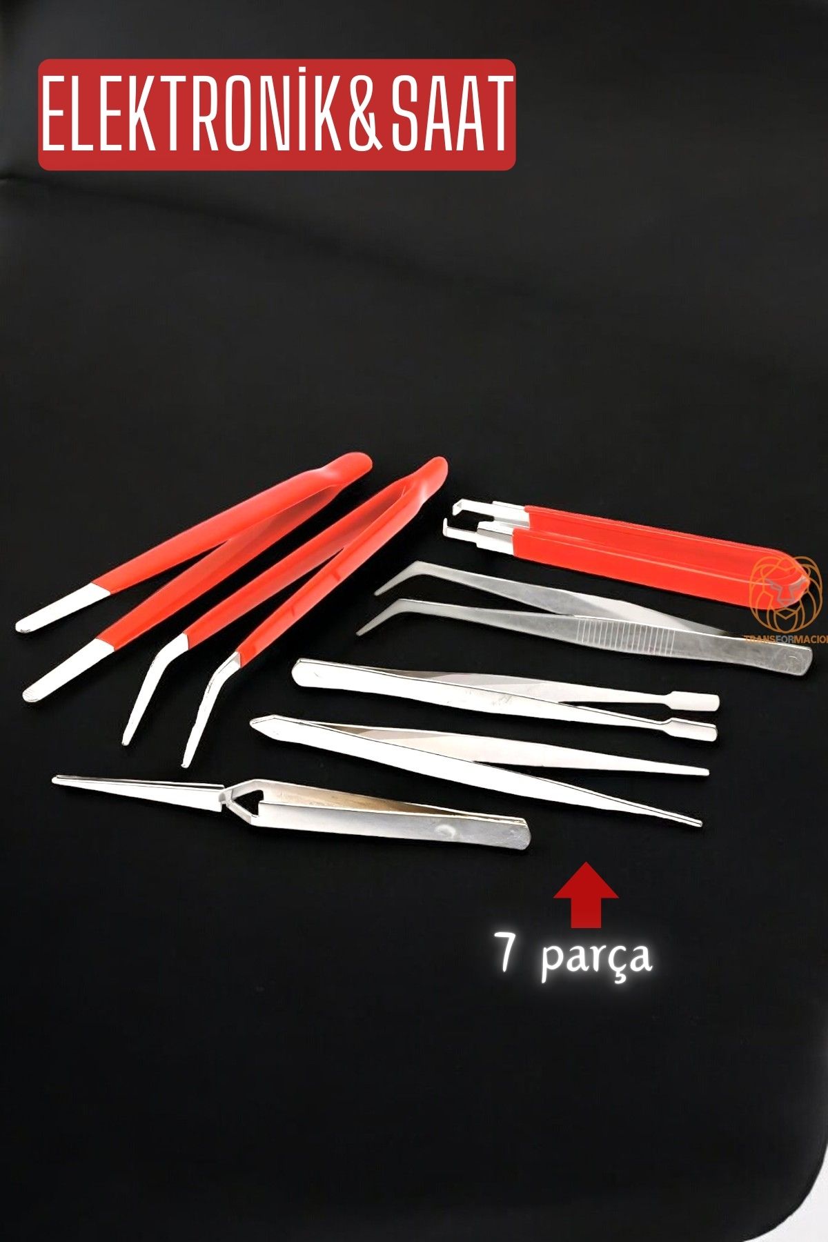 Cımbız Seti 7 Parça Elektornikçi Cımbız Seti 