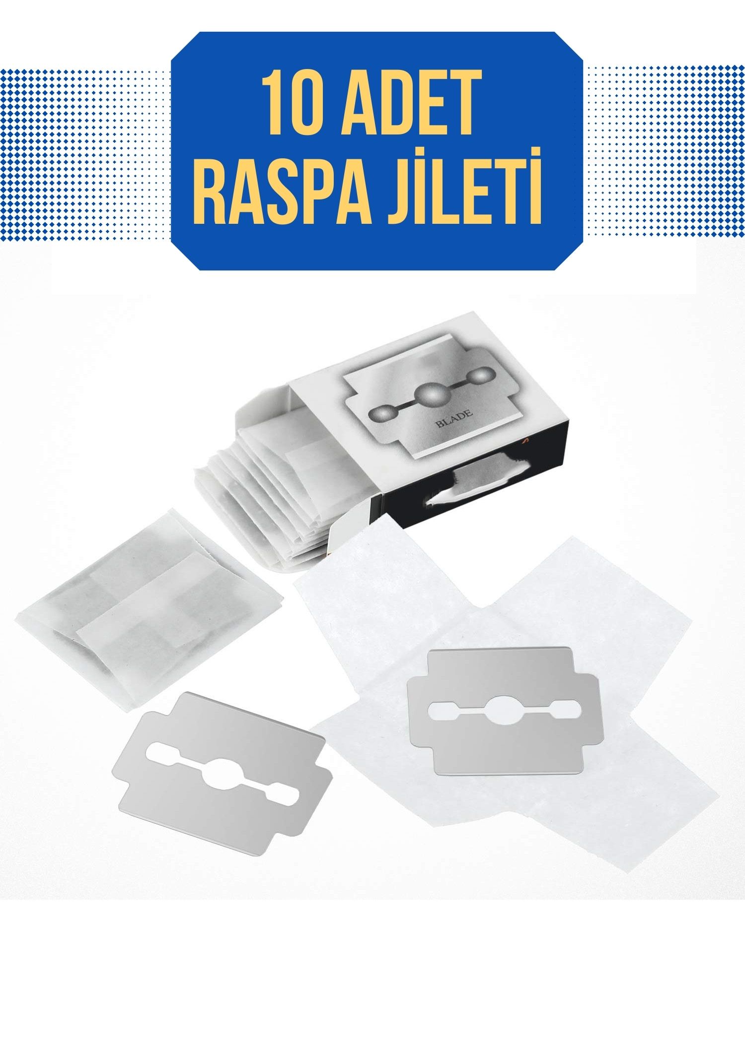 Izzy 10 ADET Ayak Taban Nasır Yedek Jileti 