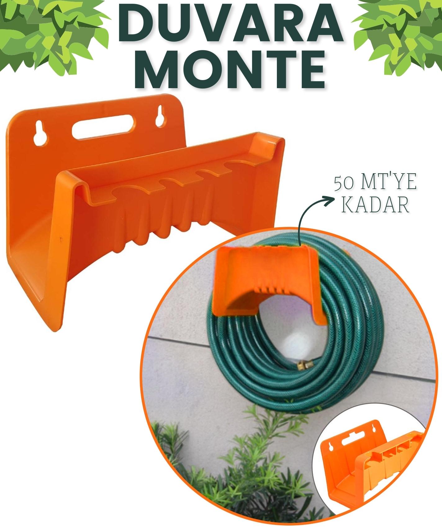 Duvara Monte Malzeme Askılı Hortum ve Kablo Askısı