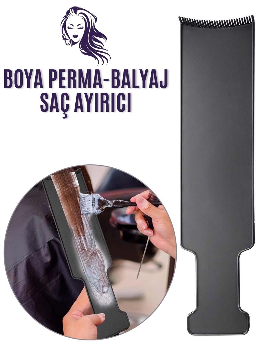 Saç Boyama Perma Balyaj Saç Ayırıcı